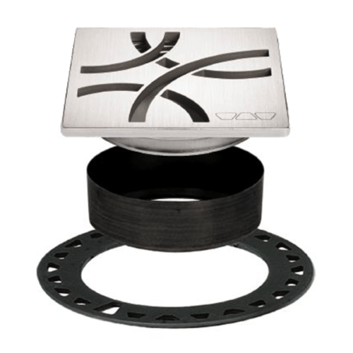 Schluter - KERDI Drain - ABS Plastic 4" Curve Outlet